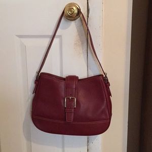 Vintage Coach Hampton Hobo Flap bag. New. Classic.